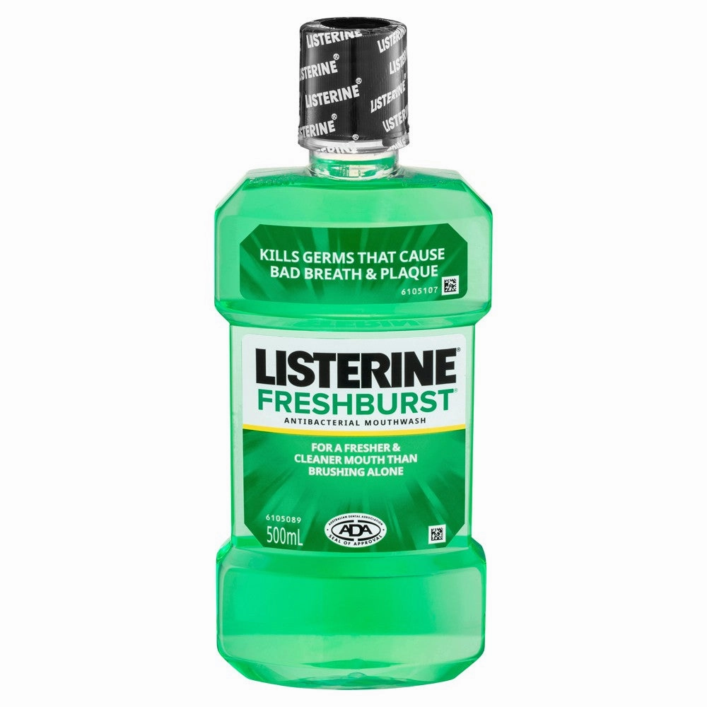 LISTERINE FreshBurst Antiseptic Mouthwash 500mL