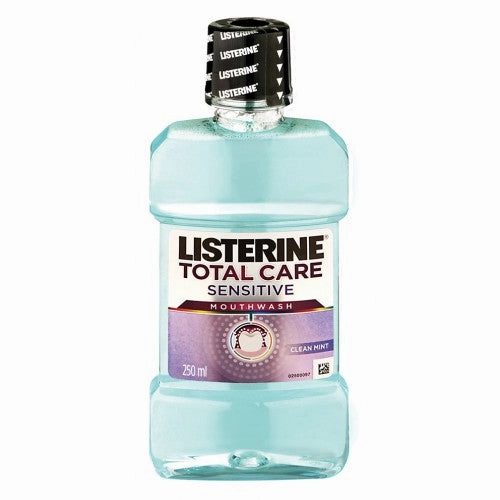 Listerine Mouthwash Total Care Sensitive Clean Mint 250ml