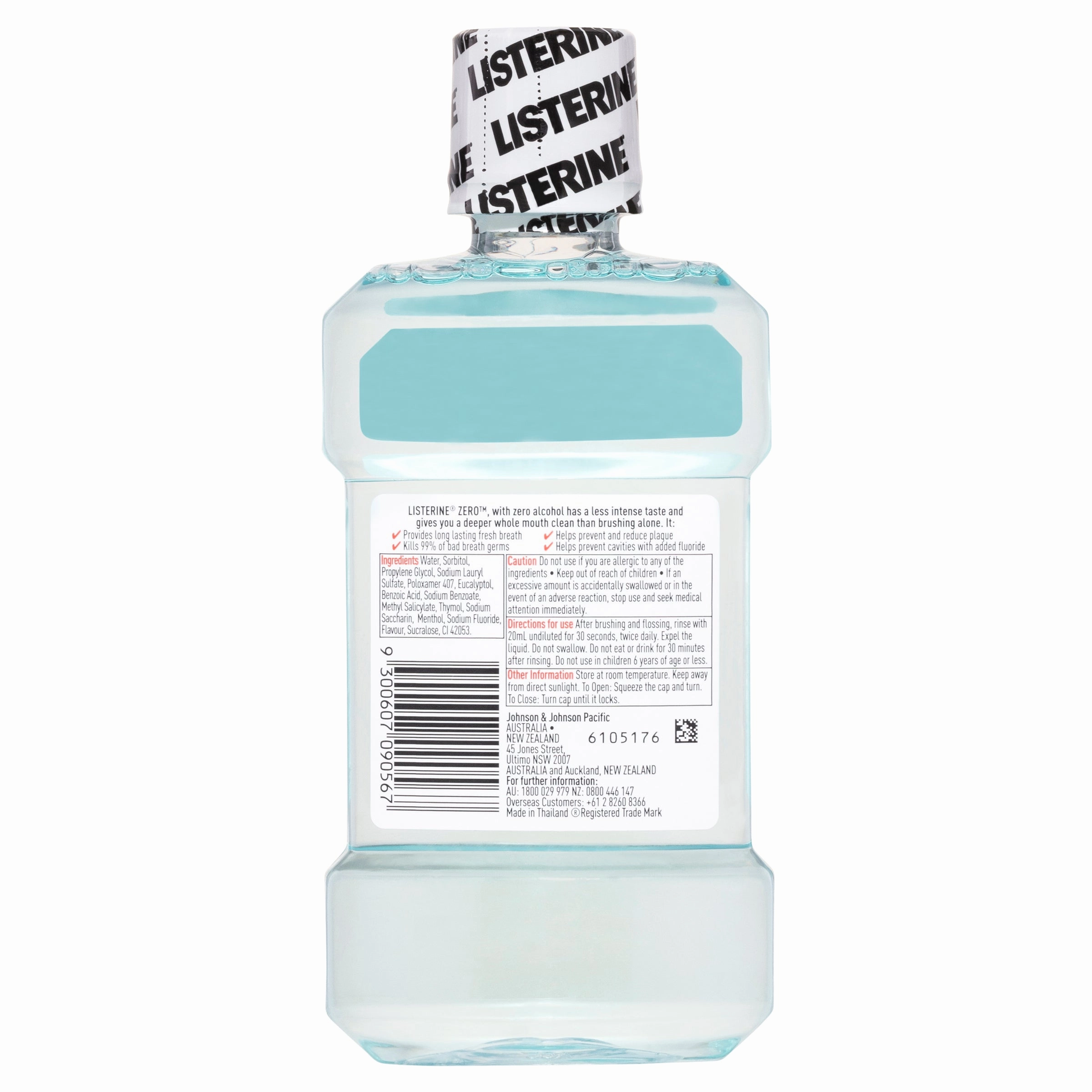 Listerine Mouthwash Zero 250ml