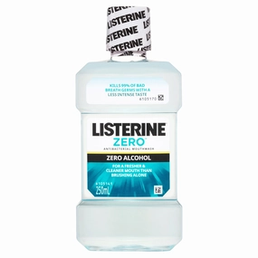 Listerine Mouthwash Zero 250ml