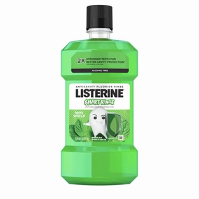 Listerine Smart Rinse Mint Shield Mouthwash, 500 mL