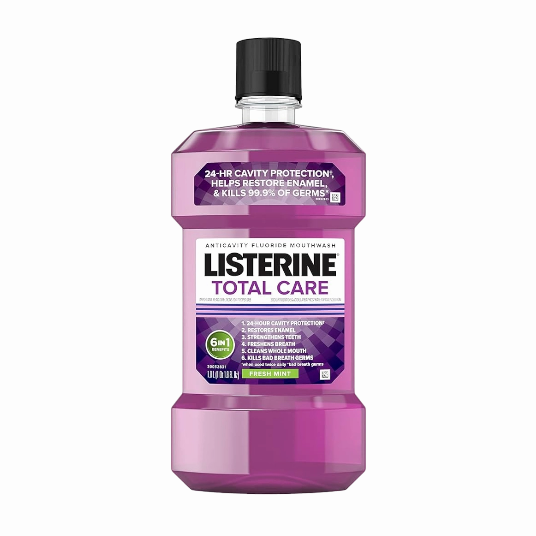 Listerine Total Care Anticavity Fluoride 6in1 Mouthwash - 500ml