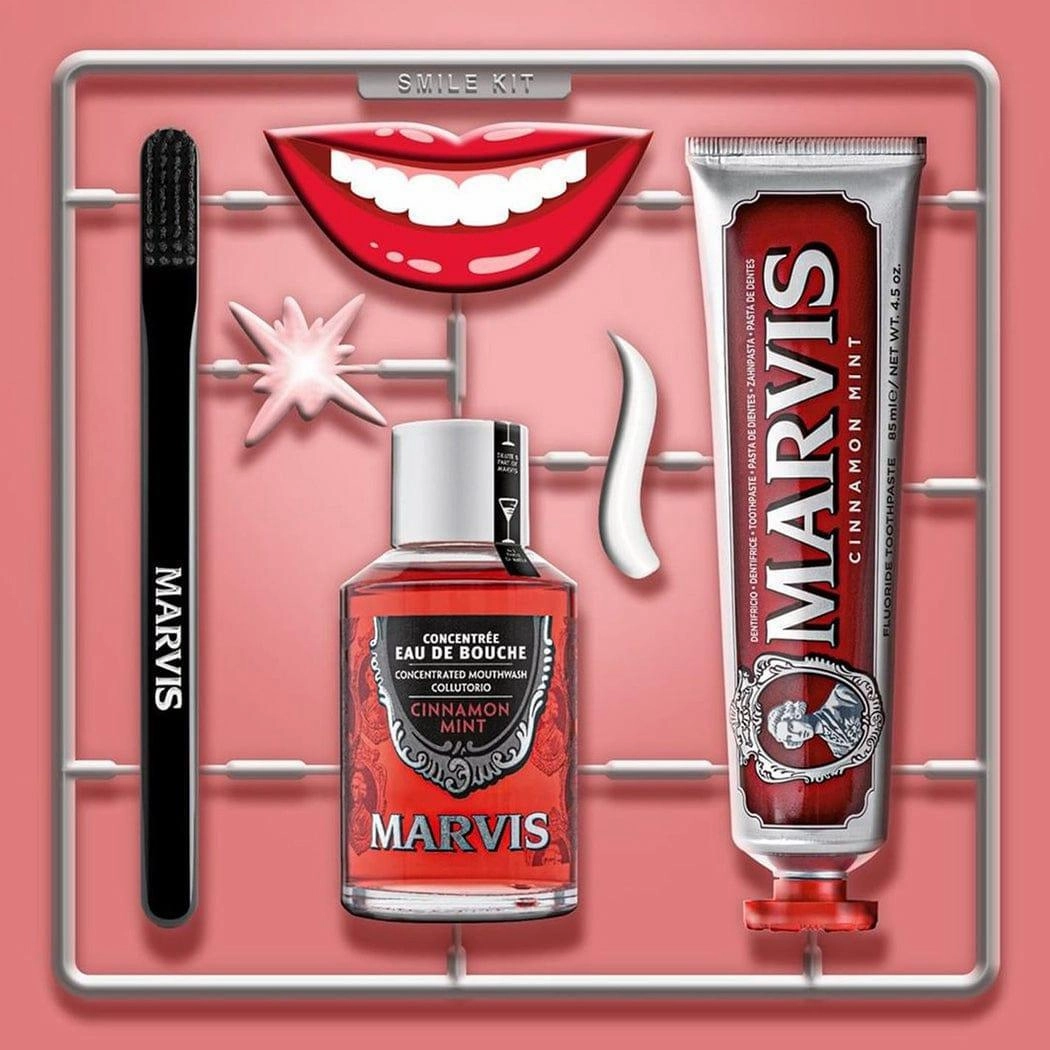 Marvis Cinnamon Mint Mouth Wash 120ml