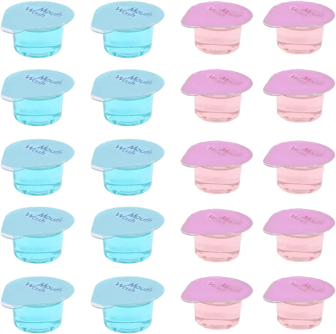 Mouthwash Disposable Portable Cleaner Freshen Breath Mouthwash Liquid Gum Health Hygiene 20PCS, mouthwash
