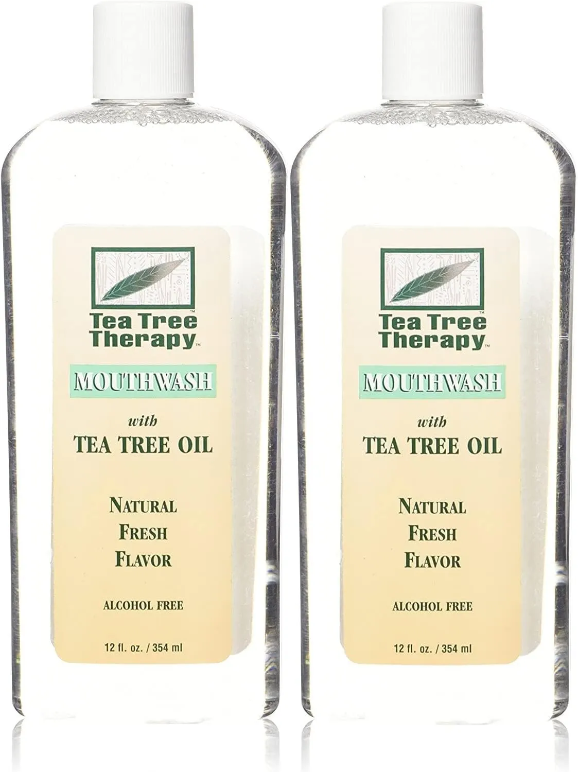 Mouthwash-Tea Tree Alcohol Free Tea Tree Therapy 12 oz Liquid (2-Pack)