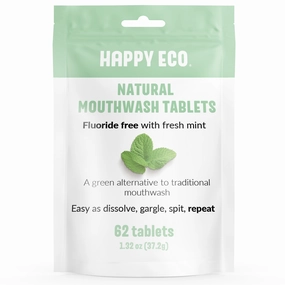 Mouthwash Tablets - Fluoride Free - Mint (62pcs)