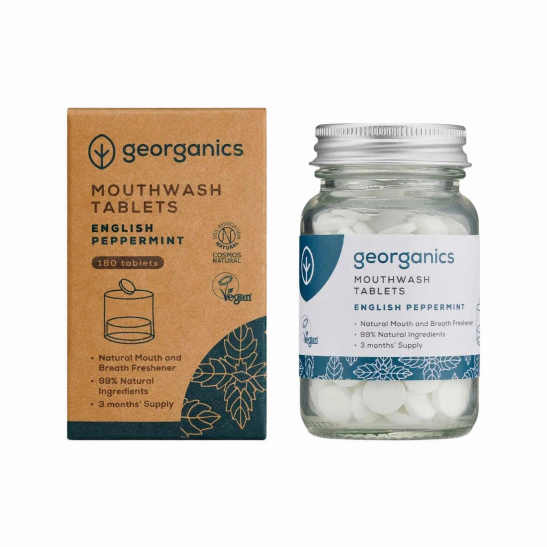 Mouthwash tablets - peppermint