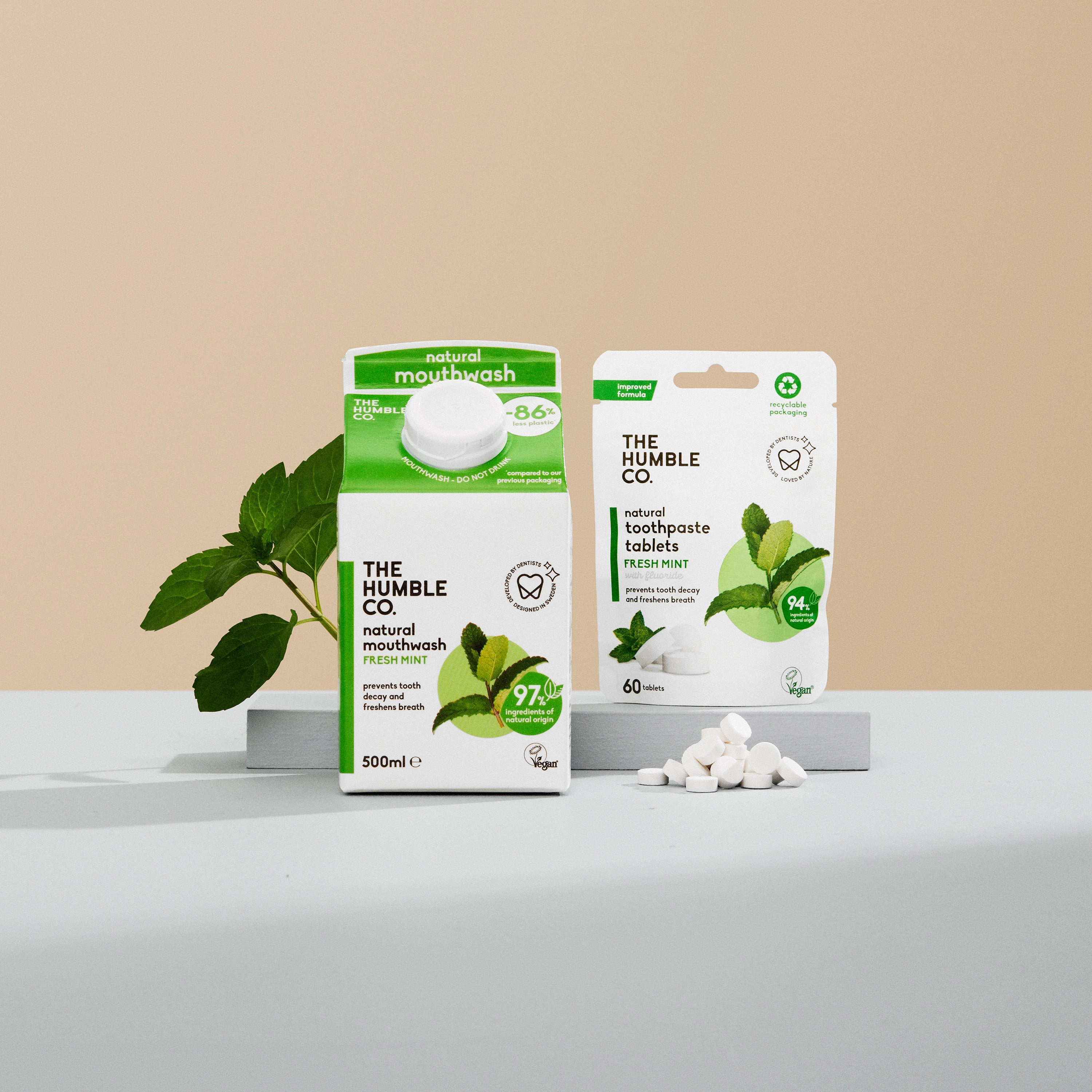 Natural Mouthwash - Fresh Mint