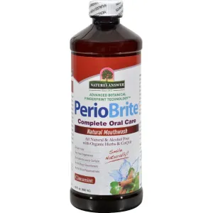 Natures Answer - Natures Answer PerioWash Mouthwash Alcohol-Free Cinna Mint - 16 fl oz