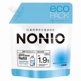 Nonio Medicated Mouthwash Refill - 950ml - Crear Herb Mint