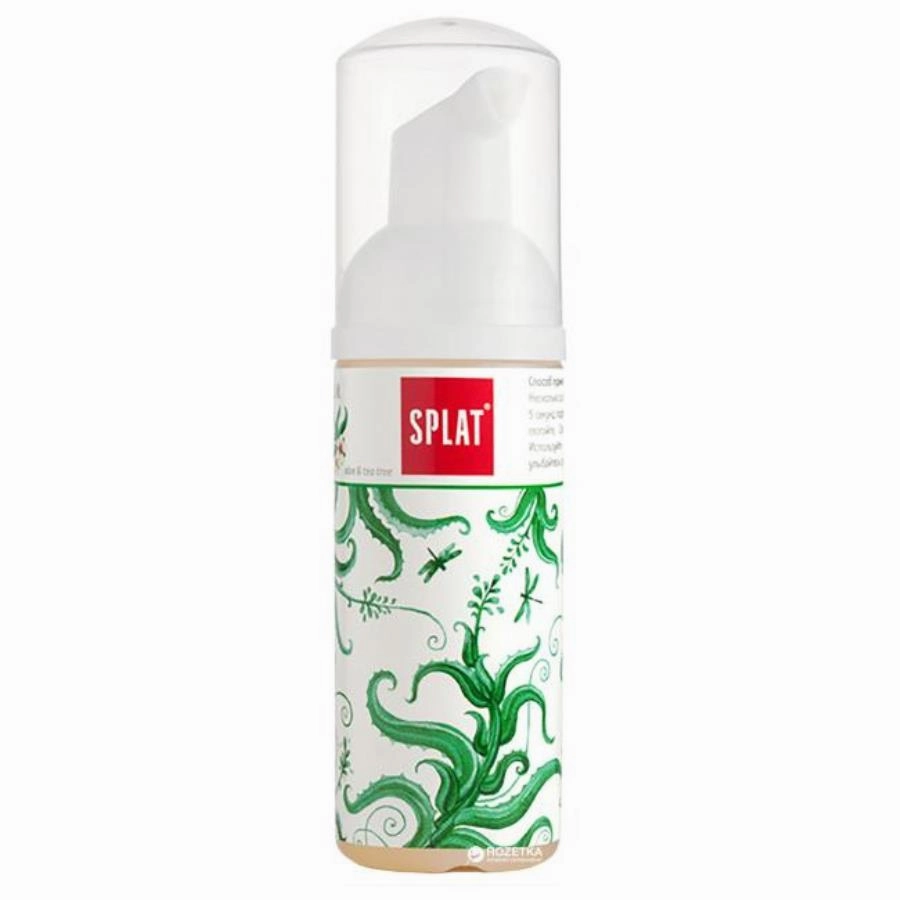 Oral Care Foam Aloe & Tea Tree 50ml for oral hygiene