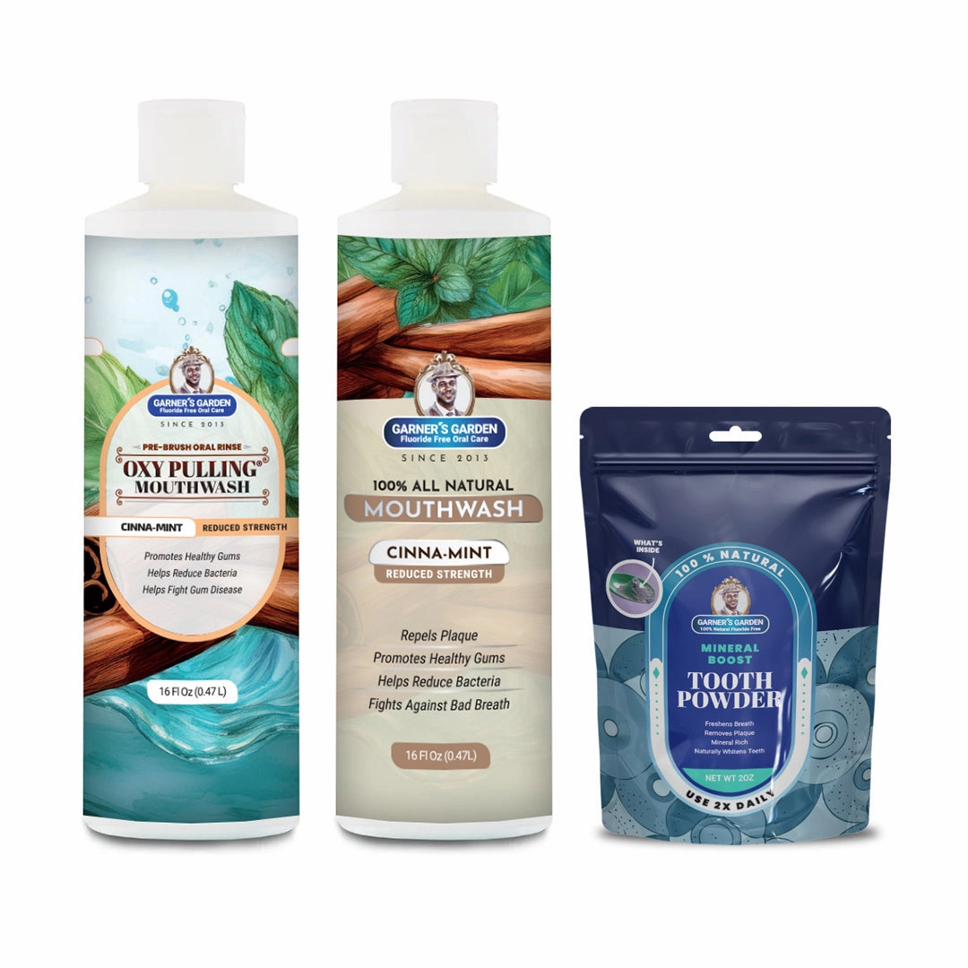 Oral Care Package | Trio | H2O2 | Fluoride Free