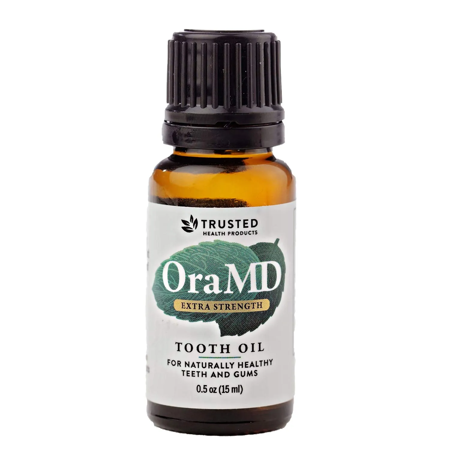 OraMD Extra Strength Tooth Oil - Healthy Gums, Fresh Breath and Helps with Sensitive Teeth - All-Natural Solution Better Than Mouthwash (1-Pack)