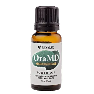 OraMD Extra Strength Tooth Oil - Healthy Gums, Fresh Breath and Helps with Sensitive Teeth - All-Natural Solution Better Than Mouthwash (1-Pack)