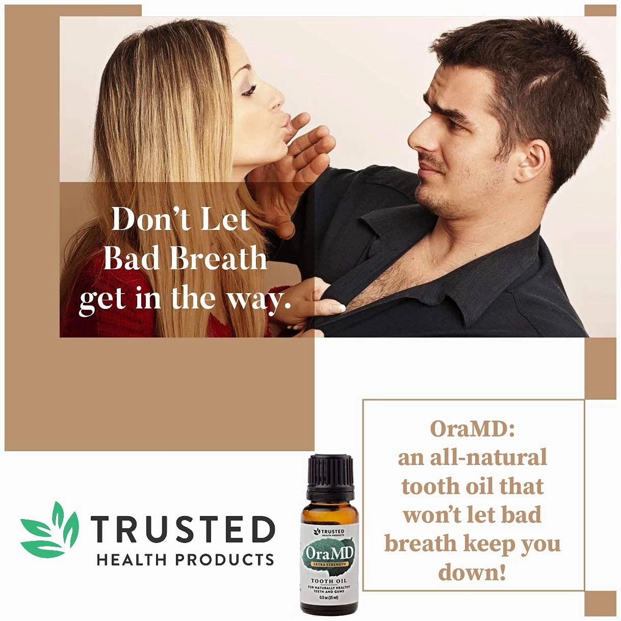 OraMD Extra Strength Peppermint Oil - Oral Care, Tooth Cleaning Agent, Adult