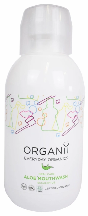 Organii Organic Eucalyptus Mouthwash, 500 ML