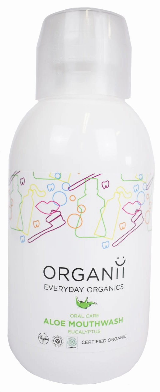 Organii Organic Eucalyptus Mouthwash, 500 ML