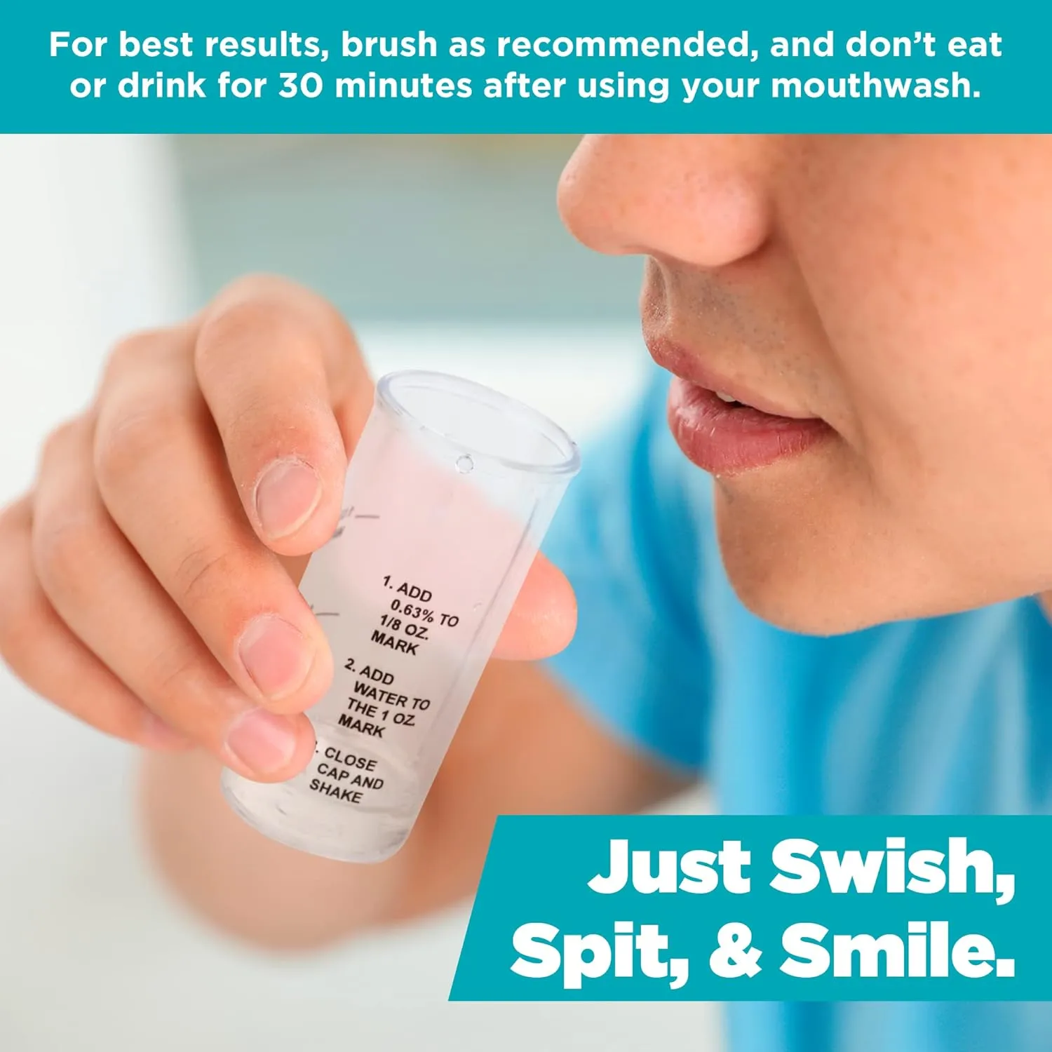 Perio Maintenance Alcohol Free Mouthwash – Concentrated Mouthwash for Bad Breath, Plaque, Sensitive Teeth, and Gingivitis or Gum Disease - Stannous Fluoride Rinse by Everest Oral Care