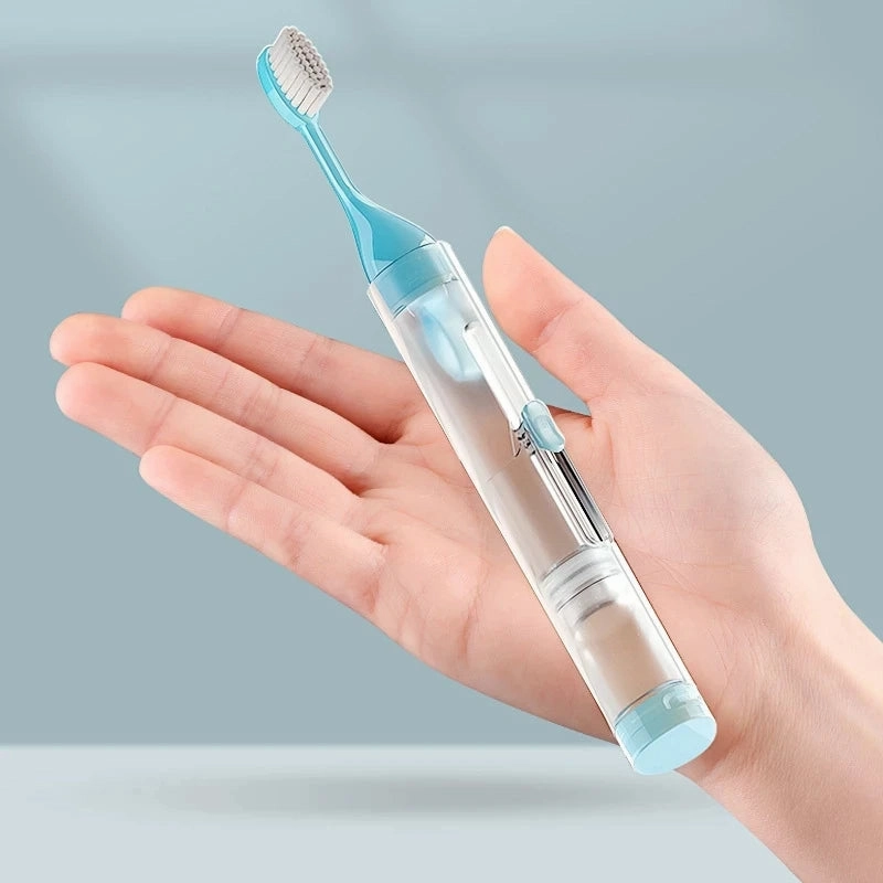 PORTABLE 3 IN 1 TOOTHBRUSH