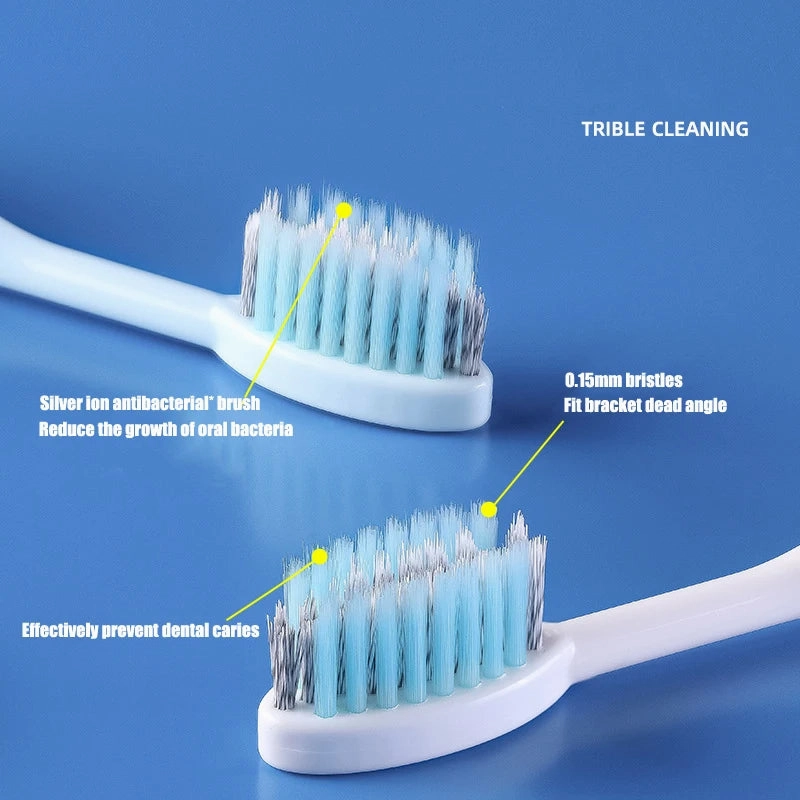 PORTABLE 3 IN 1 TOOTHBRUSH
