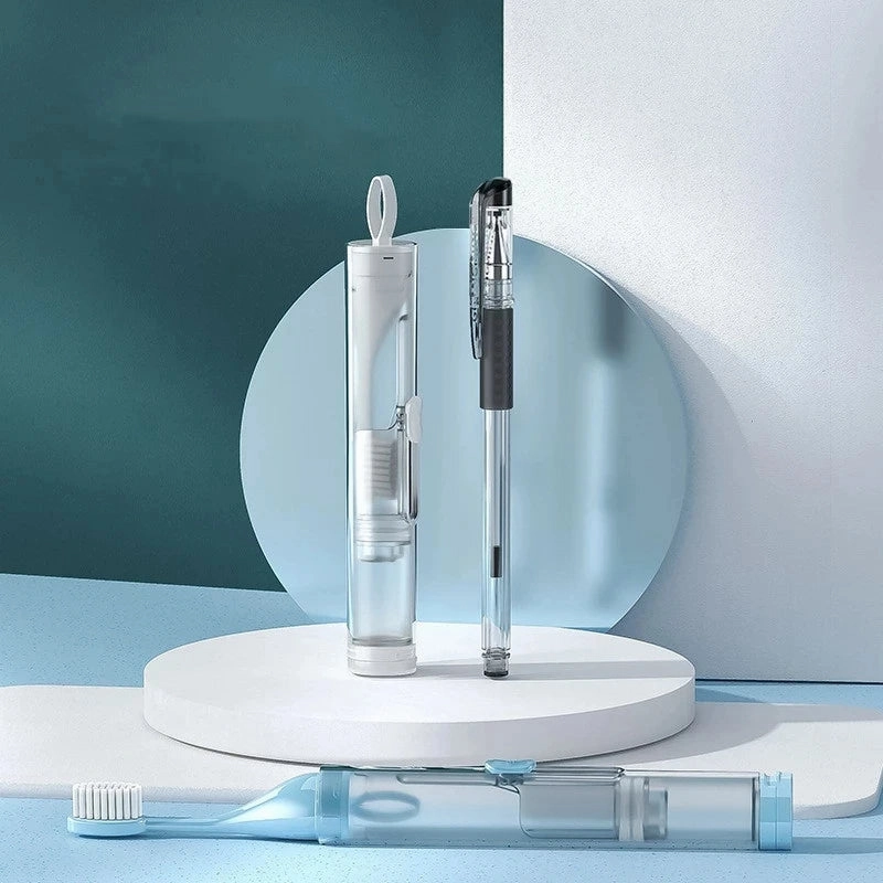 PORTABLE 3 IN 1 TOOTHBRUSH