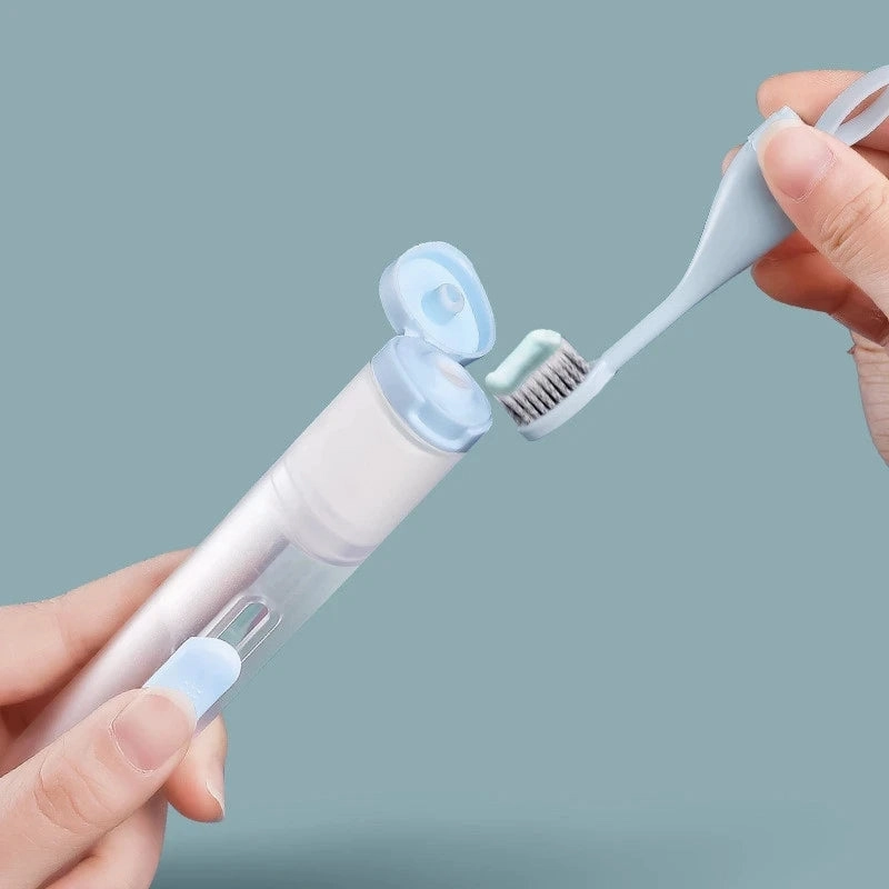 PORTABLE 3 IN 1 TOOTHBRUSH