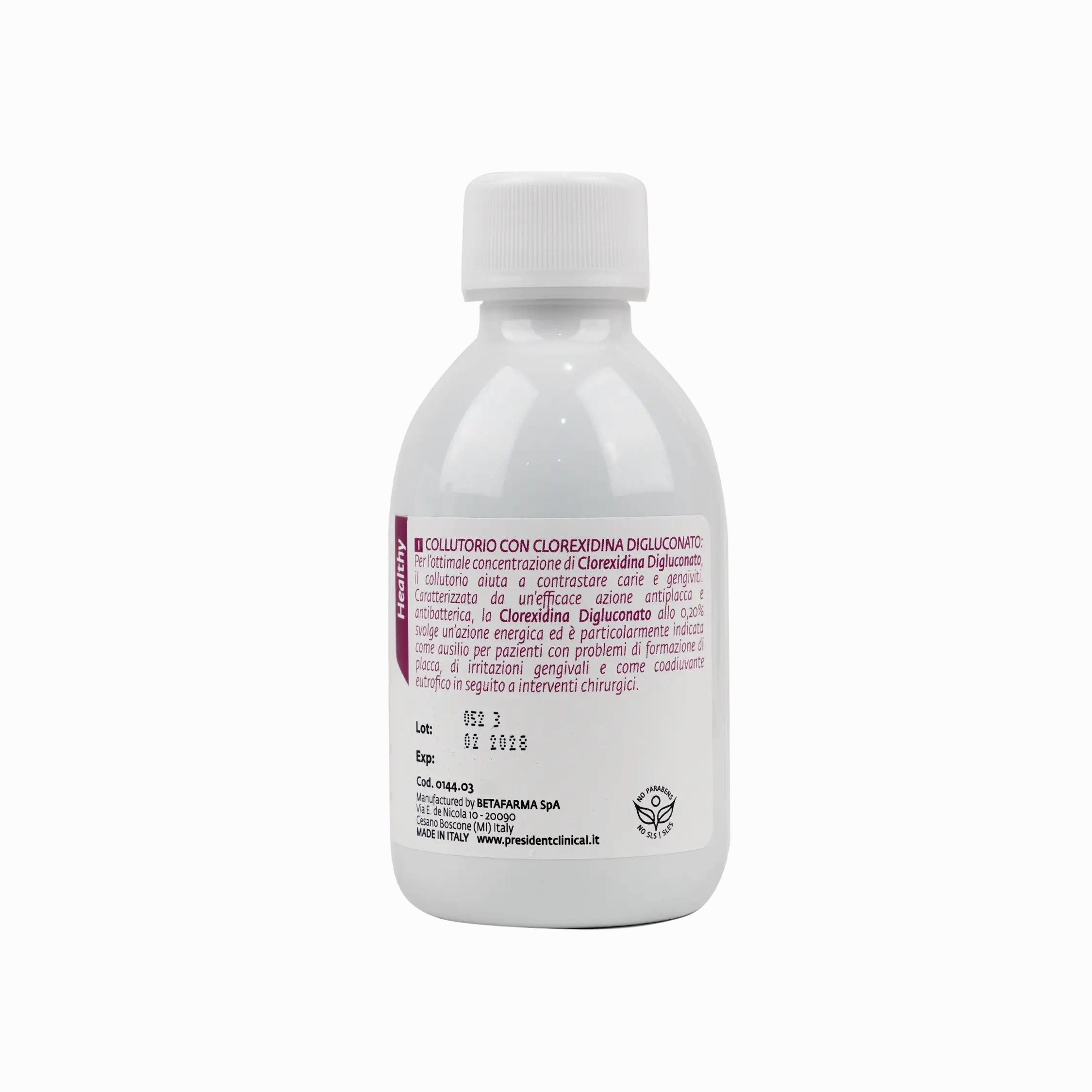 President Healthy Profi Mouthwash 200ml