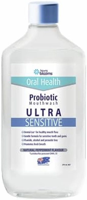 Probiotic Oral Health Mouthwash (Ultra Sensitive Probiotic Mouthwash, 375 mL)