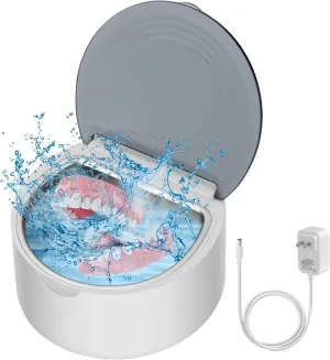 Professional Denture Cleaning Machine, Denture Cleaning,BlumWay Sonic Denture/Retainer/Aligner/Mouth Guard Cleaning, SUS304 Material 5 Mins Quick Cleanning