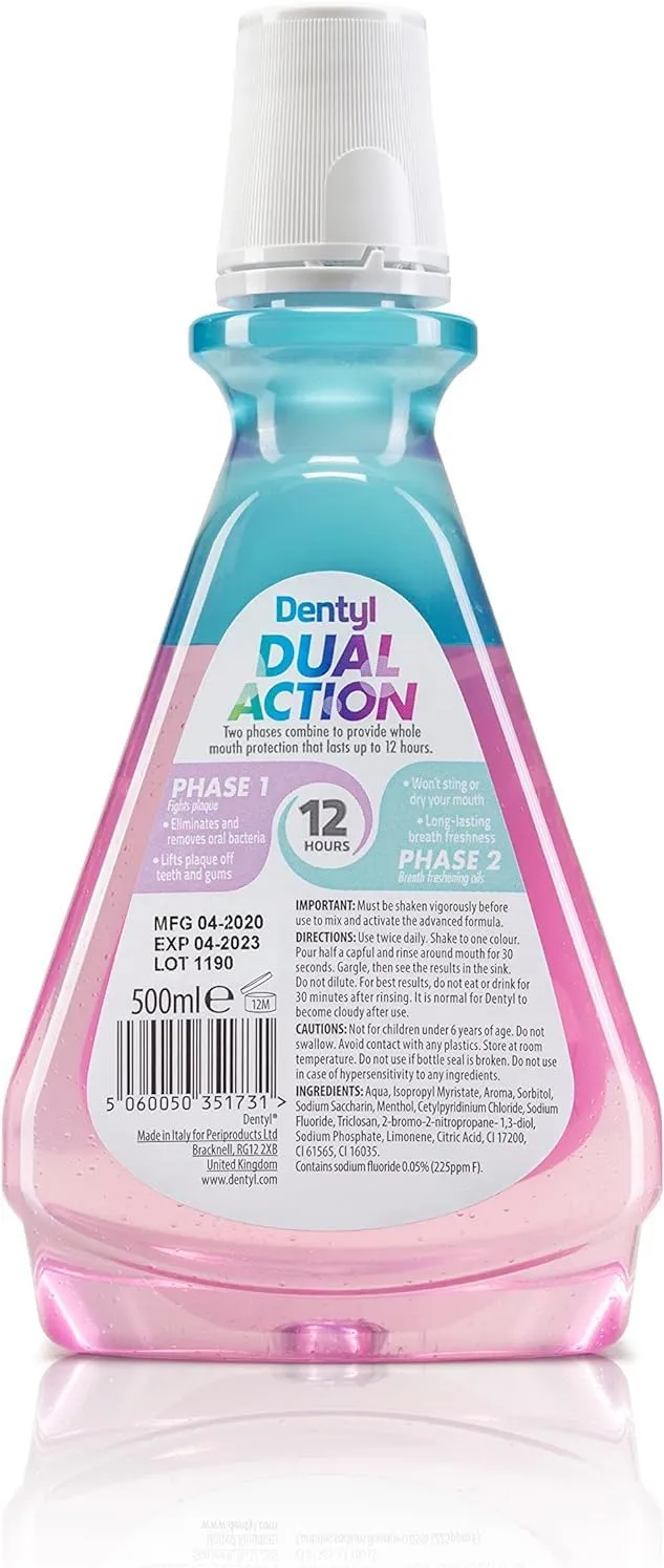 Refreshing Clove Mouthwash x 500ml by Dentyl