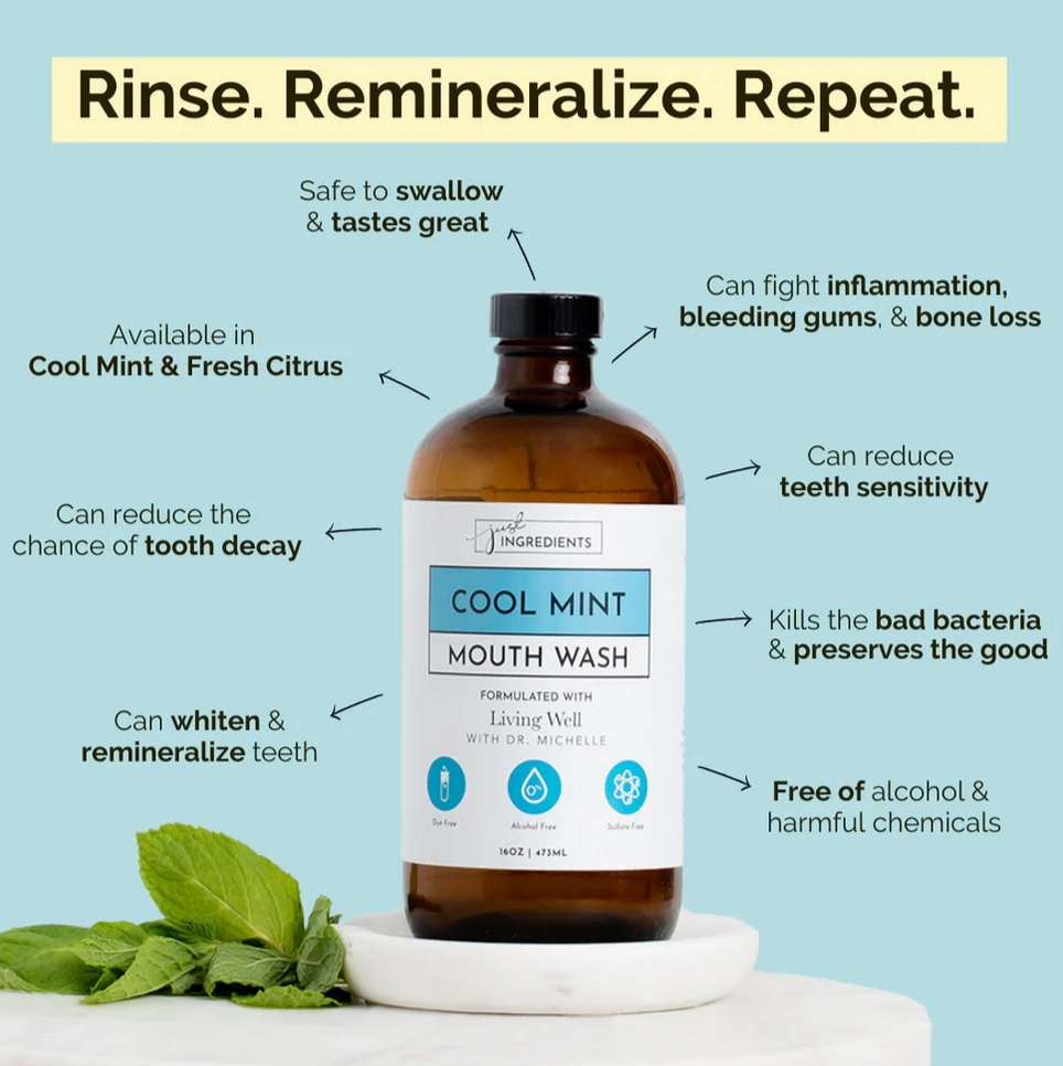 Remineralizing Mouth Wash (Cool Mint)