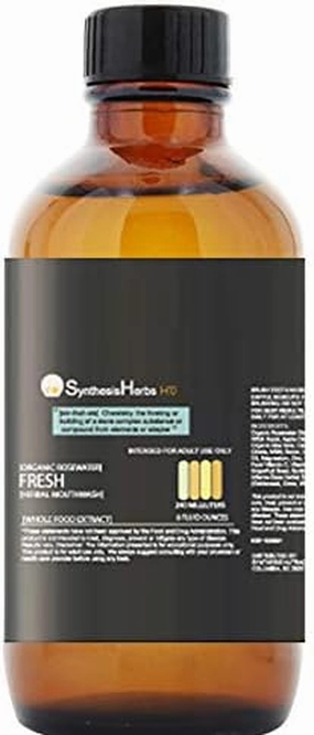 Rosewater Bad Breath Mouthwash