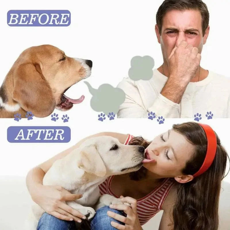Rynx | 50ml Pet Oral Cleanse Spray Dogs Cats Clean Teeth Deodorant Prevent Tartar Remove Kittens Bad Breath Mouth Fresh Pet Supplies