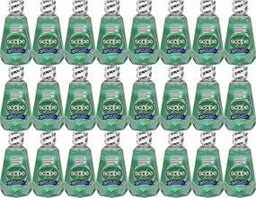Scope Outlast Mouthwash, Long Lasting Mint, Travel Size, 1.2 Fl Ounce (Pack of 48)