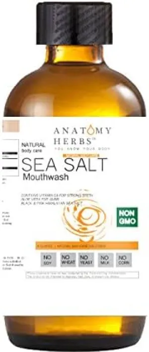 Sea Salt Mouthwash (Bad Breath, Gums, and Teeth)