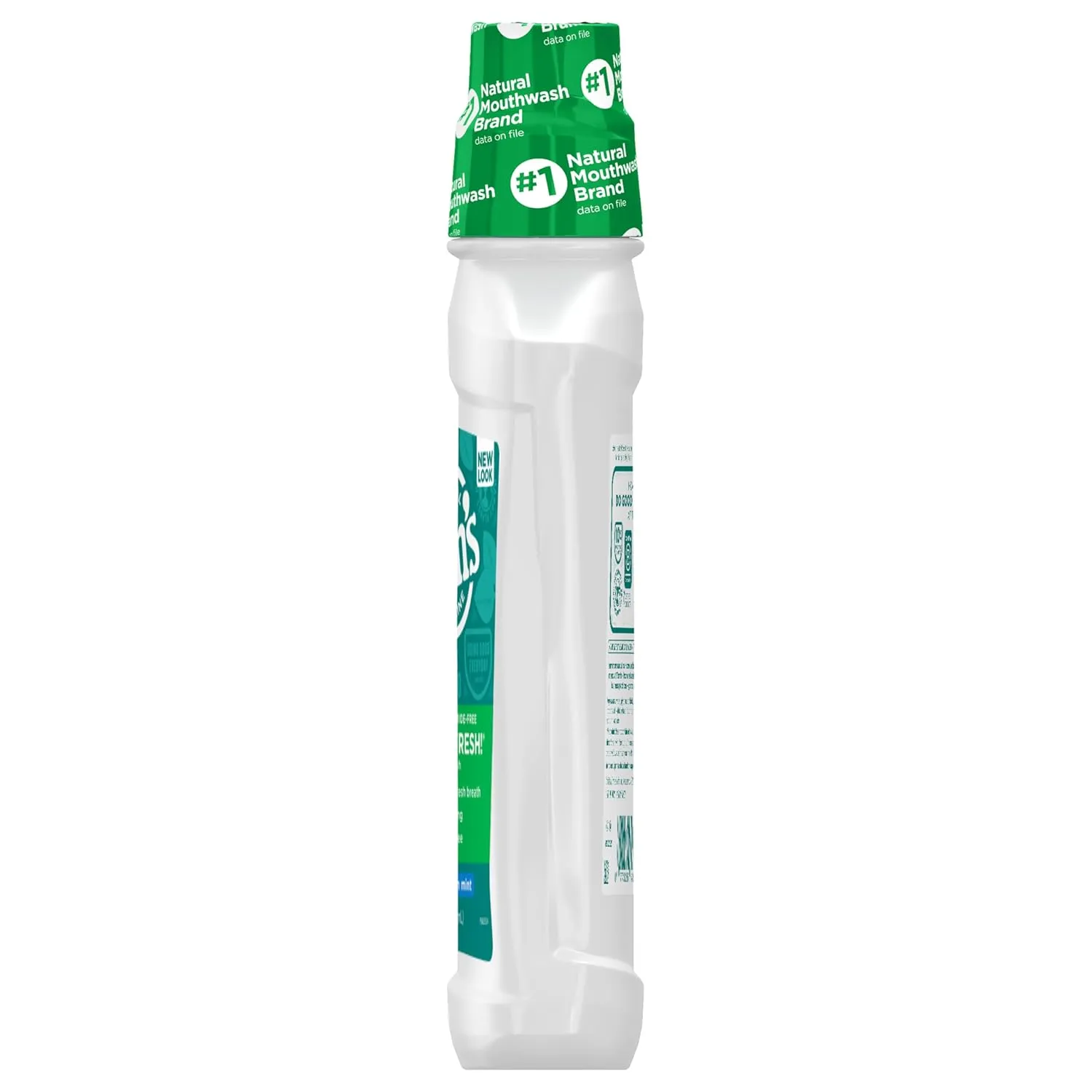 Tom's of Maine Natural Wicked Fresh Alcohol-Free Mouthwash, Cool Mountain Mint, 16 oz. 6-Pack (Packaging May Vary)