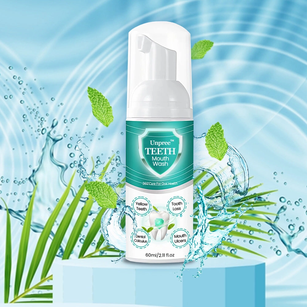 UNPREE™ Herbal Mouthwash Foam - Solve All Oral Problems 🔥 LAST DAY SALE 70% OFF 🔥