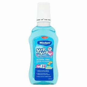 Wisdom Step-By-Step Mouthwash 6  Years 300ml